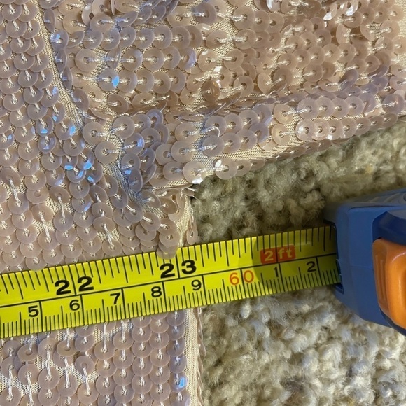 J. Crew Sequin Cotton Blend Tee Shirt - Picture 9 of 9